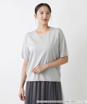 ＜Leilian plus house (Women/大きいサイズ)＞クルーネックプルオーバー