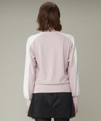 切り替えデザインモックネック長袖シャツ【UV】 | LANVIN