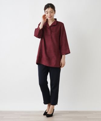 【メーカー公式ショップ】 プルオーバーブラウスチュニック | Leilian (Women)/レリアン トップス