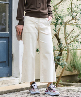 洗えるベイカーパンツ【産地ナブル】 | CARA O CRUZ (Women)/キャラ  