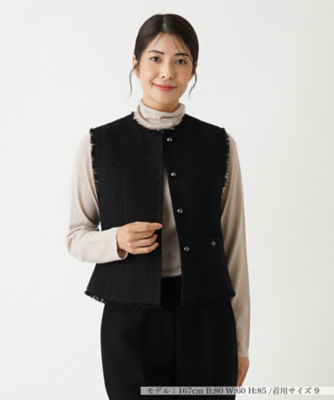 ＜Leilian (Women)＞ベスト【ＮＥＷ　ＦＯＲＭＡＬ】