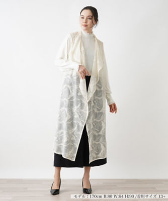 ＜Leilian plus house (Women/大きいサイズ)＞ロングジレ