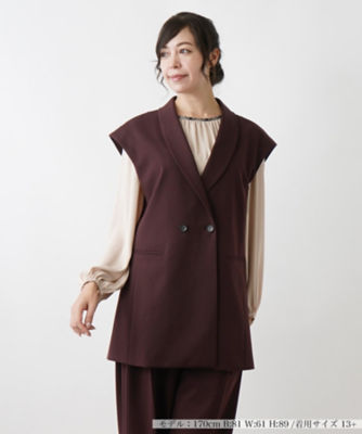 ＜Leilian plus house (Women/大きいサイズ)＞ベスト