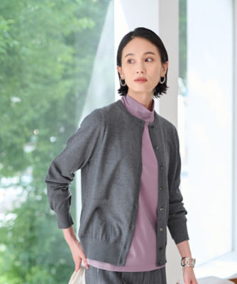 ＜CARA O CRUZ (Women)＞【質感のいい】カーディガン【ＺＥＧＮＡ　ＢＡＲＵＦＦＡ】【セットアップ】