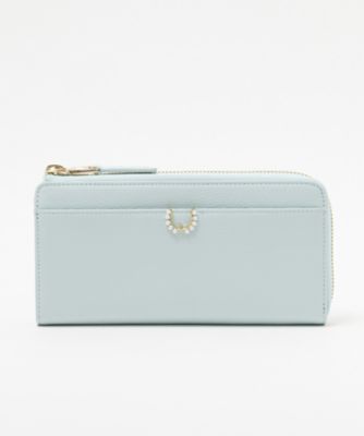ランバン　オン　ブルー　ＬＡＮＶＩＮ　ｅｎ　Ｂｌｅｕ　サンドニ　Ｌファスナー長財布