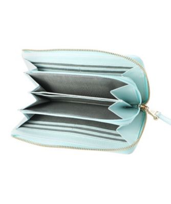 ランバン　オン　ブルー　ＬＡＮＶＩＮ　ｅｎ　Ｂｌｅｕ　サンドニ　Ｌファスナー長財布