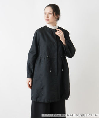 ＜Leilian plus house (Women/大きいサイズ)＞ノーカラーコートコロングコ－ト