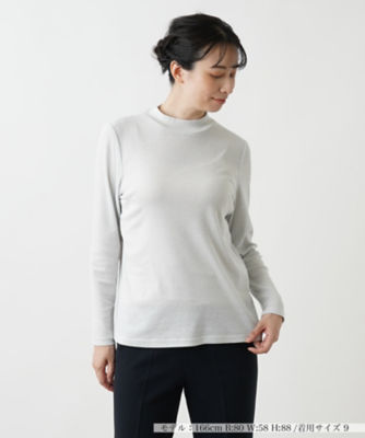 ＜Leilian (Women)＞ミドルネックカットソー