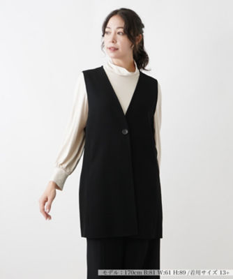 ＜Leilian plus house (Women/大きいサイズ)＞ロングジレ