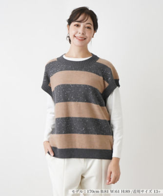 ＜Leilian plus house (Women/大きいサイズ)＞ベスト