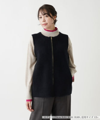 ＜Leilian plus house (Women/大きいサイズ)＞ベスト【ＲＯＣＨＡＳ　Ｐｒｅｍｉｅｒｅ】