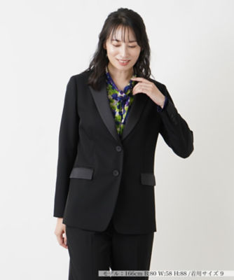 ＜Leilian (Women)＞切替テーラードジャケット【ＮＥＷ　ＦＯＲＭＡＬ】