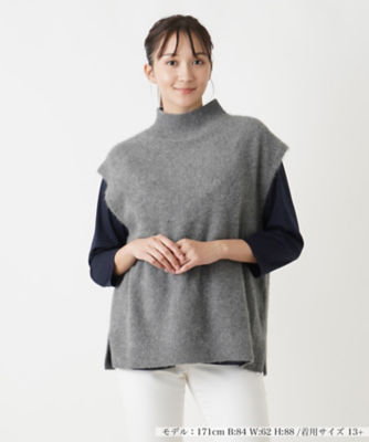 ＜Leilian plus house (Women/大きいサイズ)＞ニットベスト【ＴＨＥ　ＮＥＷ】