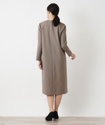 キーネックワンピース【Leilian WHITE LABEL  