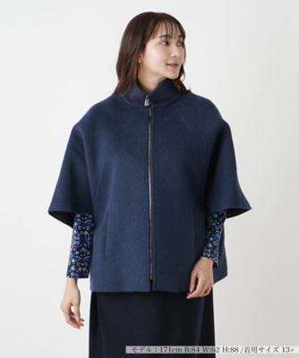 ＜Leilian plus house (Women/大きいサイズ)＞切替スタンドカラーコート