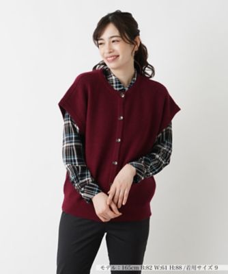 ＜Leilian (Women)＞ニットベスト