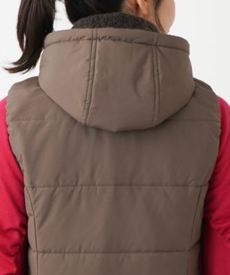 中わたフーディベスト【Leilian WHITE LABEL 