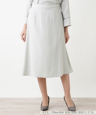 ＜Leilian plus house (Women/大きいサイズ)＞フレアスカート【ＴＨＥ　ＮＥＷ】【Ｌｅｉｌｉａｎ　ＷＨＩＴＥ　ＬＡＢＥＬ】