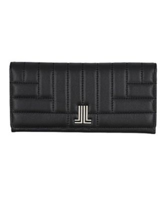 ＜LANVIN en Bleu (Bag&SLG)＞ランバン　オン　ブルー　ＬＡＮＶＩＮ　ｅｎ　Ｂｌｅｕ　ベルシー　コンパクト被せ長財布