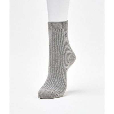 マンシングウェア　Ｍｕｎｓｉｎｇｗｅａｒ　クルー丈　ワンポイントソックス【返品不可商品】