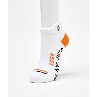 マンシングウェア　Ｍｕｎｓｉｎｇｗｅａｒ　ショート丈　ペンギン刺しゅうソックス【返品不可商品】