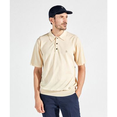 マンシングウェア　Ｍｕｎｓｉｎｇｗｅａｒ　アイスコットンハイゲージ半袖ニットポロシャツ