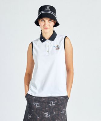 マンシングウェア　Ｍｕｎｓｉｎｇｗｅａｒ　Ｓｕｎｓｃｒｅｅｎ　ＮＩＲ　ＳＯＬＯＴＥＸ鹿の子ノースリーブシャツ