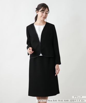 【美品】イネド　パンツスーツ　フォーマル　ビジネス　セレモニー　ブラック　M INED レディース スーツ 美品 （美品】イネド パンツスーツ