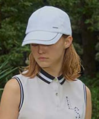 LANVIN SPORT/ランバン　スポール リボン付きキャップ【UV】