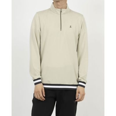 LANVIN SPORT/ランバン　スポール 【SUMMER FAIR対象】ジップアップ長袖シャツ【吸汗速乾/UV】