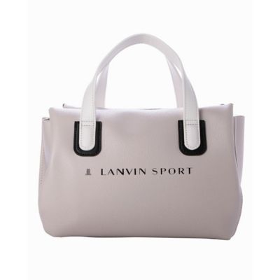LANVIN SPORT ロゴジャカードテープカートバッグ -デサント