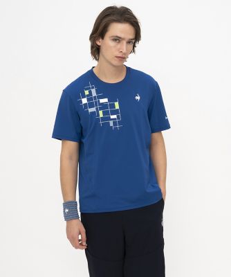ルコックスポルティフ　ｌｅ　ｃｏｑ　ｓｐｏｒｔｉｆ　接触冷感グラフィックゲームシャツ