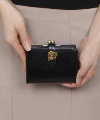アナスイ　ＡＮＮＡ　ＳＵＩ　ブルボン　口金二つ折り財布