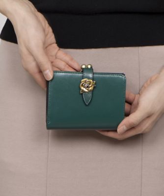 アナスイ　ＡＮＮＡ　ＳＵＩ　ブルボン　口金二つ折り財布