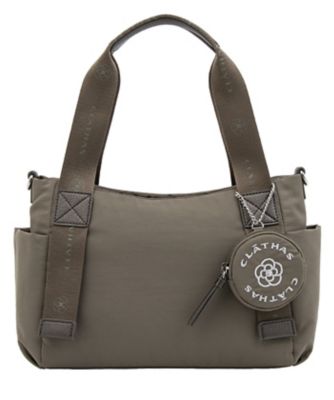 CLATHAS ベージュ エンボス加工 ハンドバッグ ベージュ系 CLATHASのバッグ | レディース | 三越伊勢丹