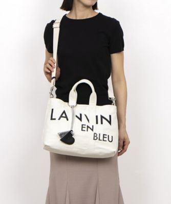 ランバン　オン　ブルー　ＬＡＮＶＩＮ　ｅｎ　Ｂｌｅｕ　ジャーナル　２ｗａｙトートバッグ