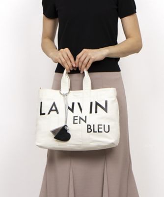 ランバン　オン　ブルー　ＬＡＮＶＩＮ　ｅｎ　Ｂｌｅｕ　ジャーナル　２ｗａｙトートバッグ