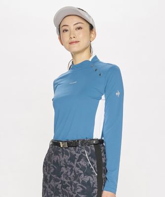 ルコックスポルティフ　ゴルフ　ｌｅ　ｃｏｑ　ｓｐｏｒｔｉｆ　ｇｏｌｆ　【ＲＩＪＯＵＭＥ】フロントオープンロングスリーブシャツ