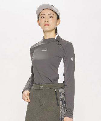 le coq sportif GOLF COLLECTION/ルコックスポルティフ（ゴルフ） ルコックスポルティフ　ゴルフ　ｌｅ　ｃｏｑ　ｓｐｏｒｔｉｆ　ｇｏｌｆ　【ＲＩＪＯＵＭＥ】フロントオープンロングスリーブシャツ