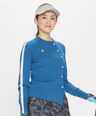ルコックスポルティフ　ゴルフ　ｌｅ　ｃｏｑ　ｓｐｏｒｔｉｆ　ｇｏｌｆ　【ＲＩＪＯＵＭＥ】アシンメトリーリブセーター