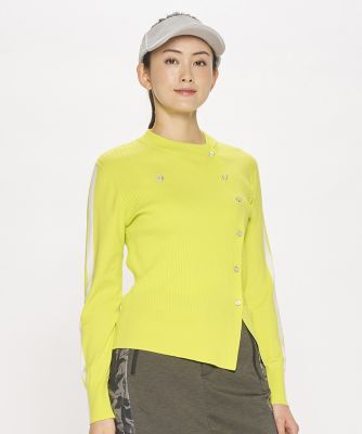 ルコックスポルティフ　ゴルフ　ｌｅ　ｃｏｑ　ｓｐｏｒｔｉｆ　ｇｏｌｆ　【ＲＩＪＯＵＭＥ】アシンメトリーリブセーター