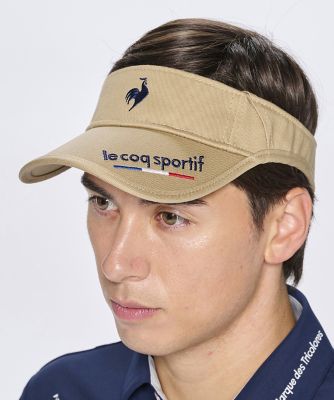 ルコックスポルティフ　ゴルフ　ｌｅ　ｃｏｑ　ｓｐｏｒｔｉｆ　ｇｏｌｆ　定番イヤーカーブサンバイザー