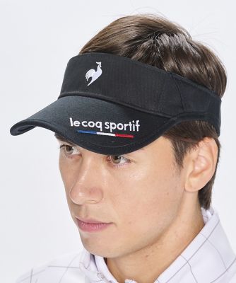 ルコックスポルティフ　ゴルフ　ｌｅ　ｃｏｑ　ｓｐｏｒｔｉｆ　ｇｏｌｆ　定番イヤーカーブサンバイザー