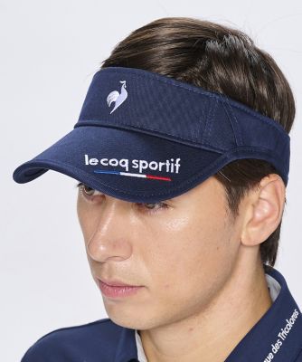 ルコックスポルティフ　ゴルフ　ｌｅ　ｃｏｑ　ｓｐｏｒｔｉｆ　ｇｏｌｆ　定番イヤーカーブサンバイザー