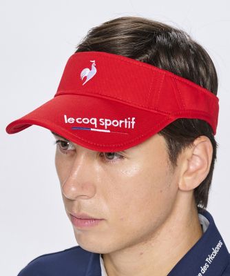 ルコックスポルティフ　ゴルフ　ｌｅ　ｃｏｑ　ｓｐｏｒｔｉｆ　ｇｏｌｆ　定番イヤーカーブサンバイザー
