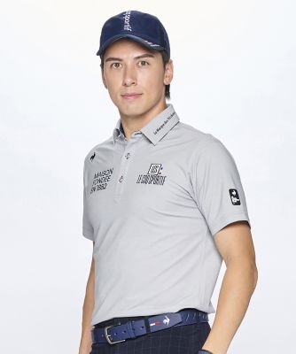 ルコックスポルティフ　ゴルフ　ｌｅ　ｃｏｑ　ｓｐｏｒｔｉｆ　ｇｏｌｆ　定番無地半袖シャツ