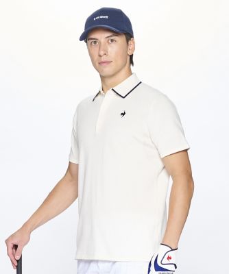 le coq sportif GOLF COLLECTION/ルコックスポルティフ（ゴルフ） ルコックスポルティフ ゴルフ le coq sportif golf 【NEW BASIC】半袖ニットポロシャツ