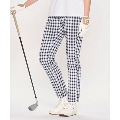 ルコックスポルティフ　ゴルフ　ｌｅ　ｃｏｑ　ｓｐｏｒｔｉｆ　ｇｏｌｆ　ギンガムチェック９分丈パンツ