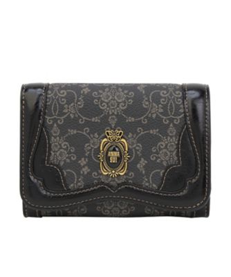 ＜ANNA SUI (Women)＞アナスイ　ＡＮＮＡ　ＳＵＩ　リーブル　内Ｌファスナー二つ折り財布