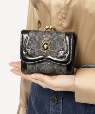 アナスイ　ＡＮＮＡ　ＳＵＩ　リーブル　口金二つ折り財布